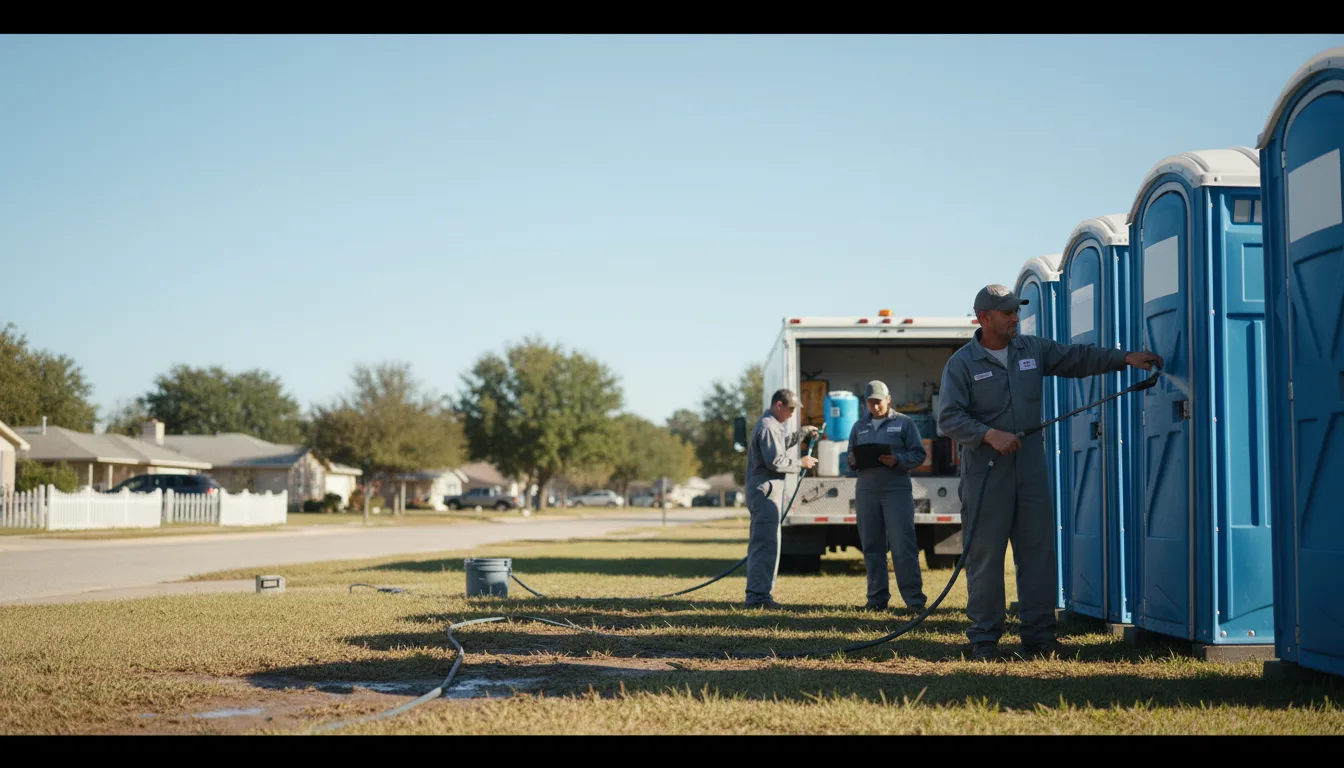 Long-Term Portable Toilet Rental in Indianola, IA near me